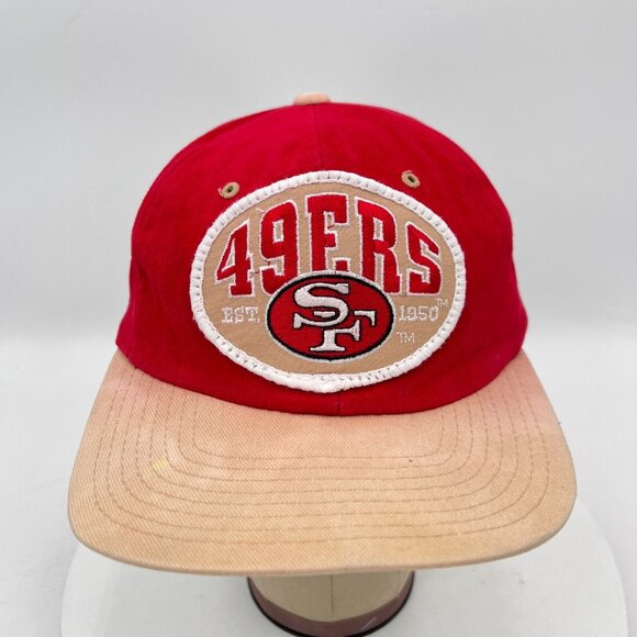 San Francisco 49ers American Needle Nutmeg Mills Team NFL Baseball Cap Hat - Picture 1 of 9